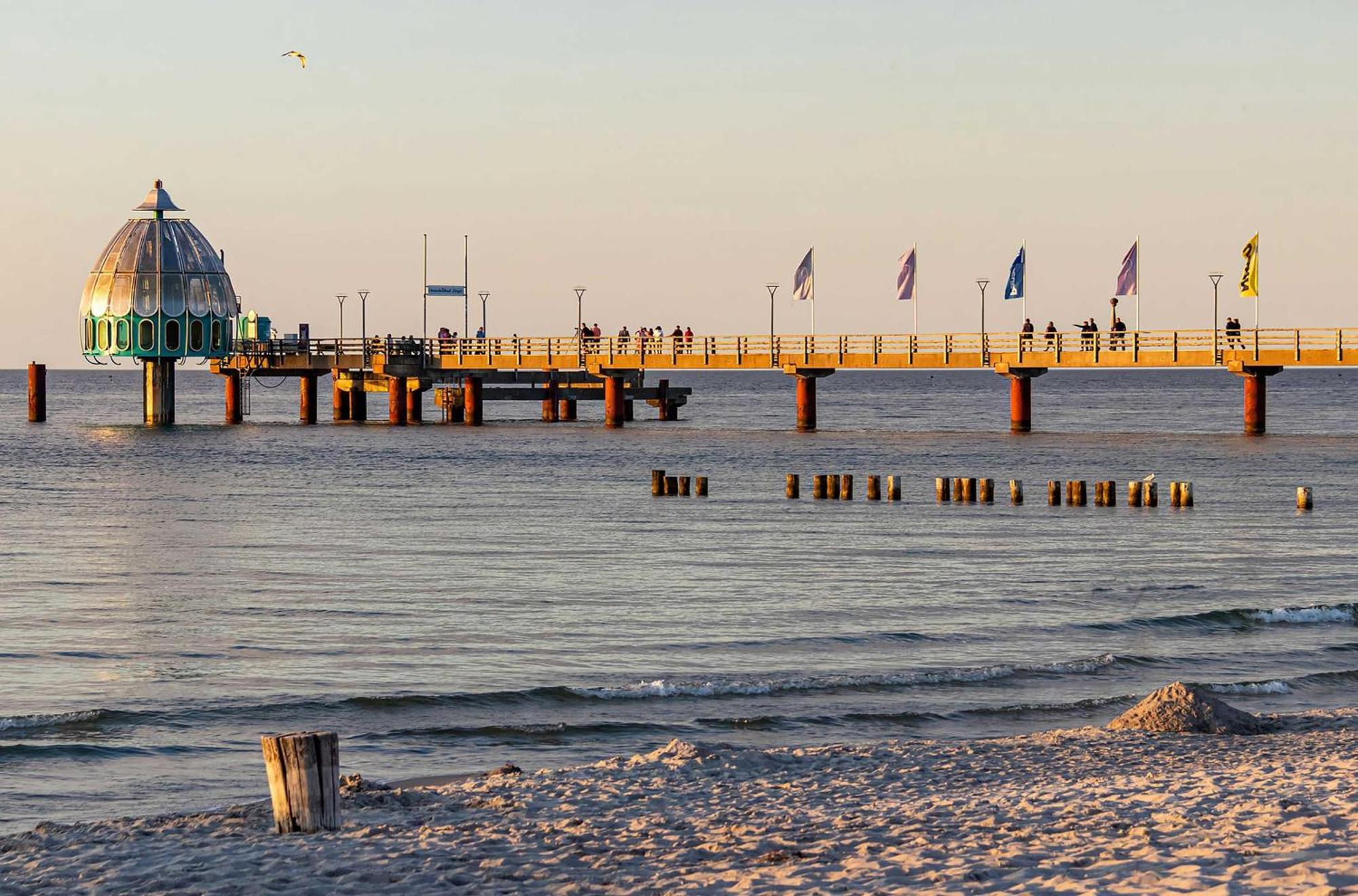 Kleine Freiheit An Der Seebruecke Zingst Zewnętrze zdjęcie