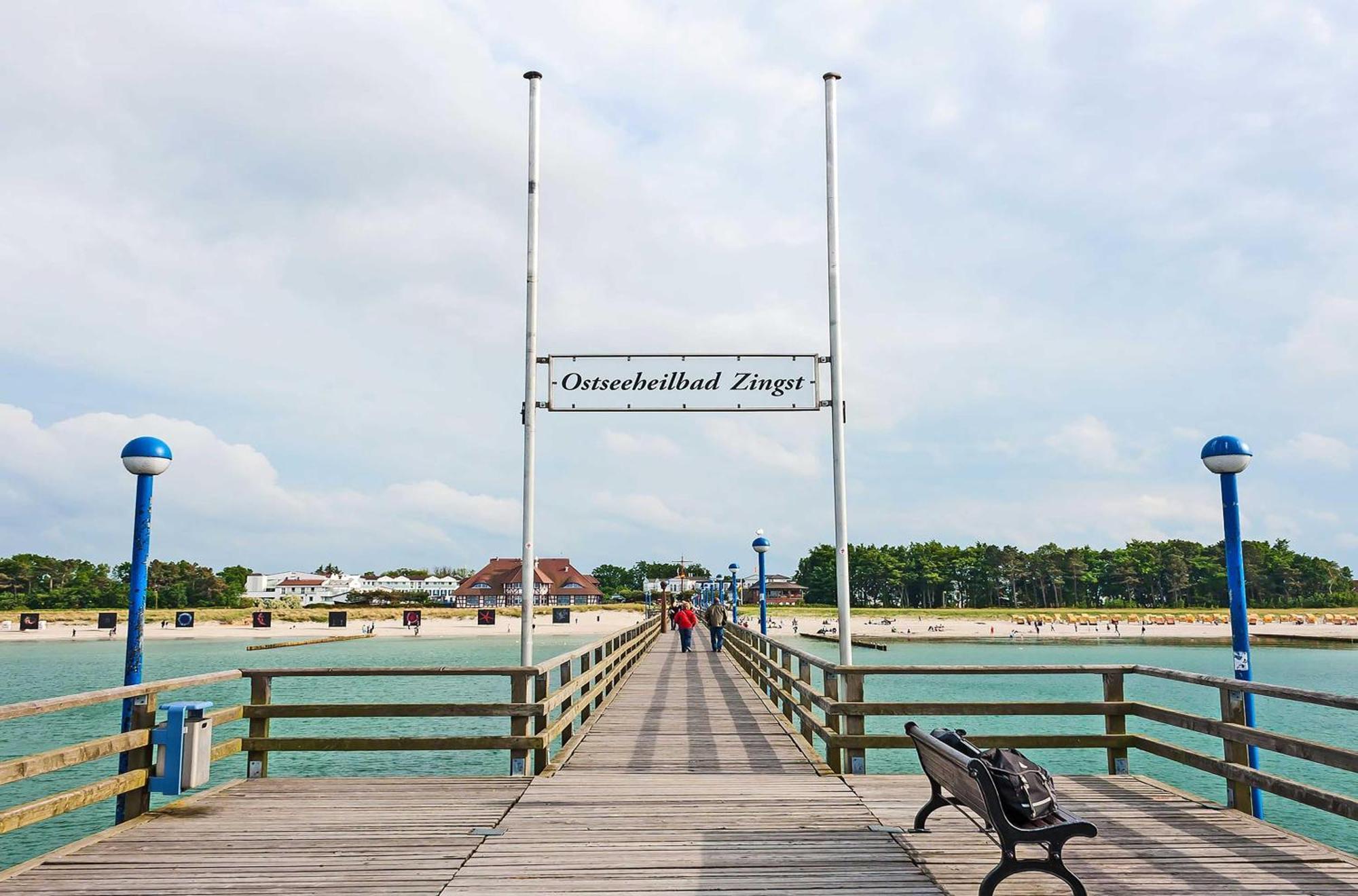 Kleine Freiheit An Der Seebruecke Zingst Zewnętrze zdjęcie